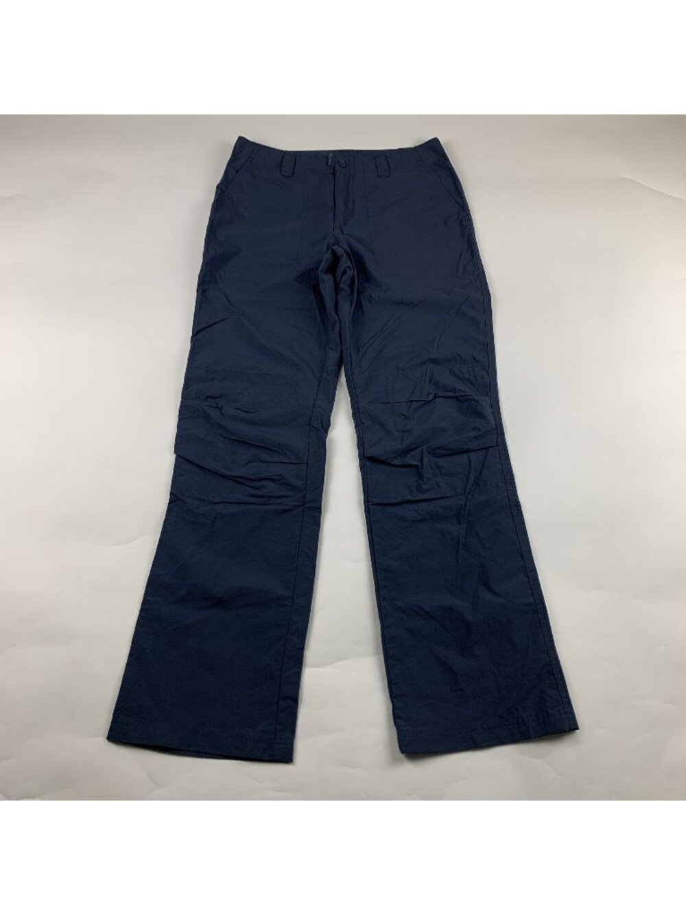 Aeropostale Retro Dusty Blue Nylon Bootcut Utility Pant 6